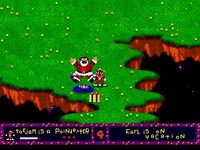 une photo d'Ã©cran de ToeJam And Earl sur Sega Megadrive